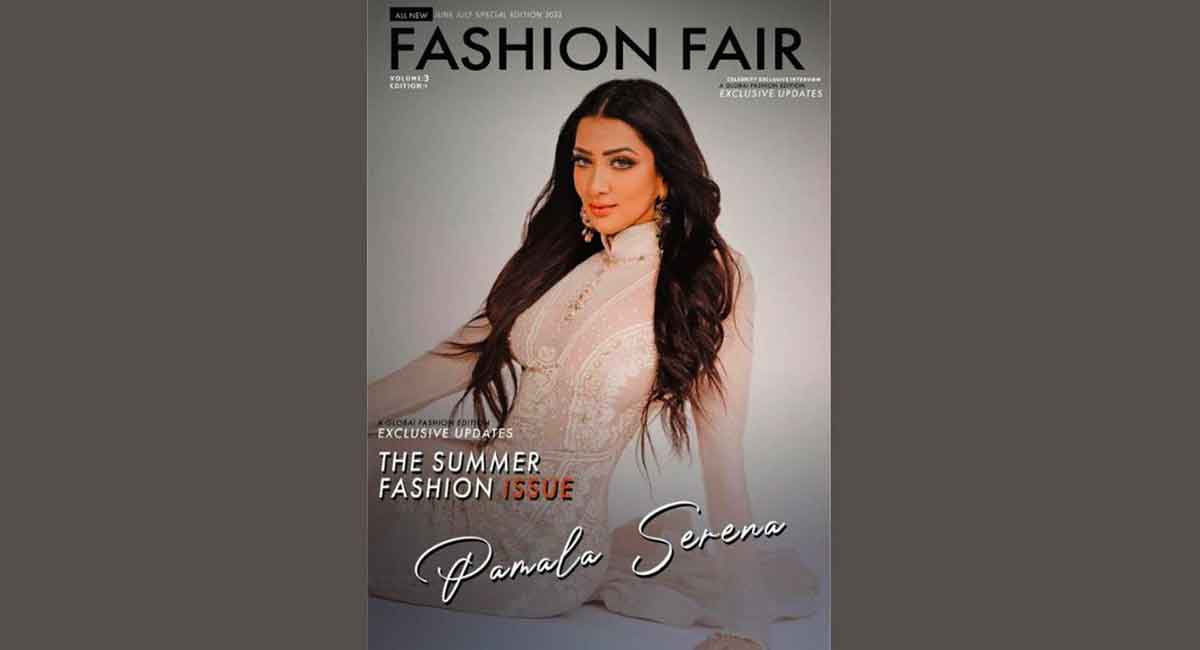 Her Excellency Ambassador Of Peace Pamala Serena graces the cover issue of the Fashion Fair Magazine