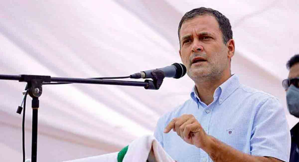 Centre imposing high taxes on common people: Rahul Gandhi