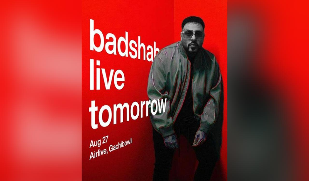 Rapper Badshah, singer Nikhita Gandhi to perform live in Hyderabad on Saturday