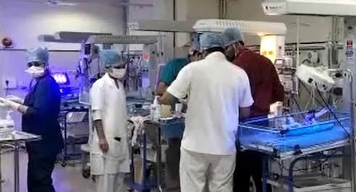 Rescued after buried alive by parents, newborn dies in Gujarat hospital