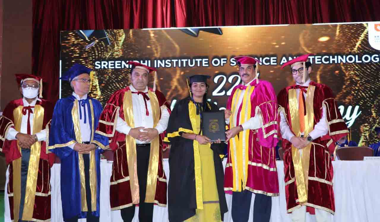 SNIST Hyderabad conducts 22nd Graduation Ceremony
