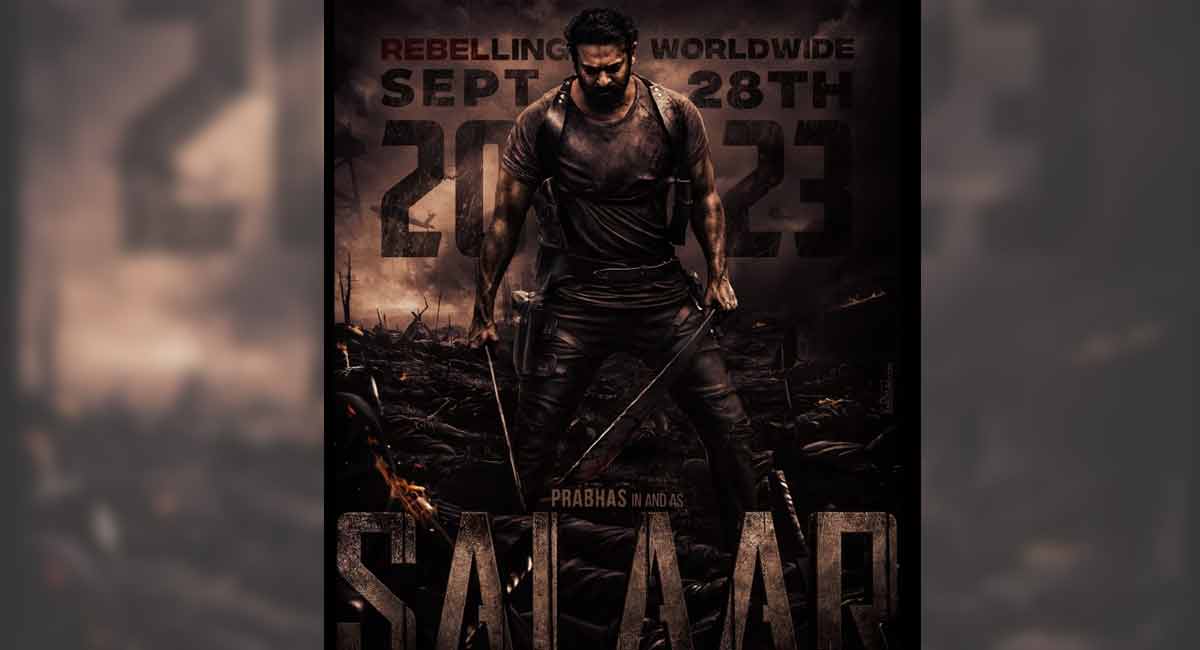 Prabhas’s ‘Salaar’ books release date with special I-Day poster