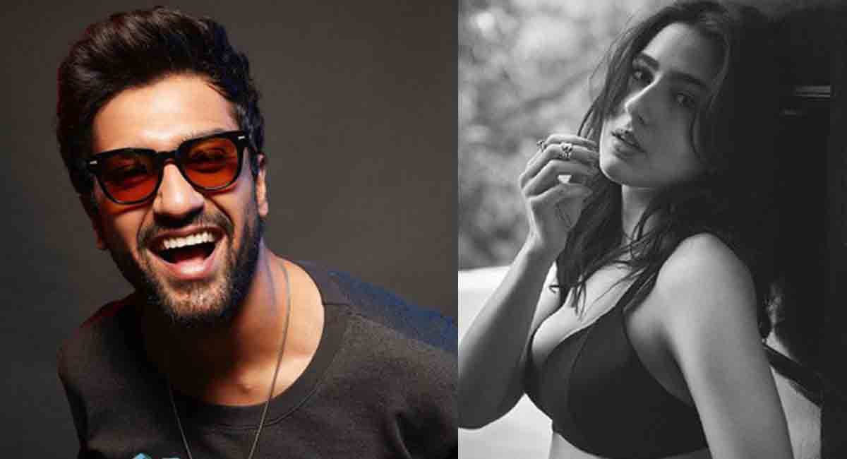 Sara Ali Khan, Vicky Kaushal get clicked together at dance rehearsals; leave fans excited