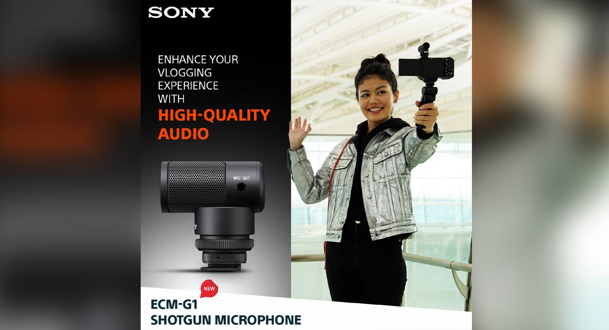 Sony India unveils shotgun microphone for vlogging