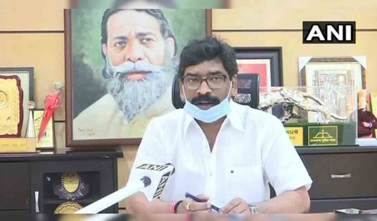 Jharkhand CM hits out at BJP, says “they only buy and sell MLAs”