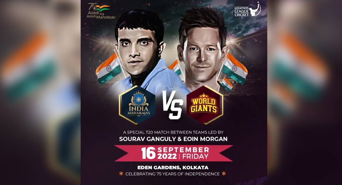 Sourav Ganguly to lead India for special Legends League of Cricket match