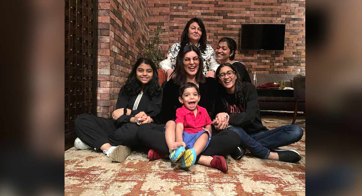 Sushmita Sen celebrates her godson’s birthday with family
