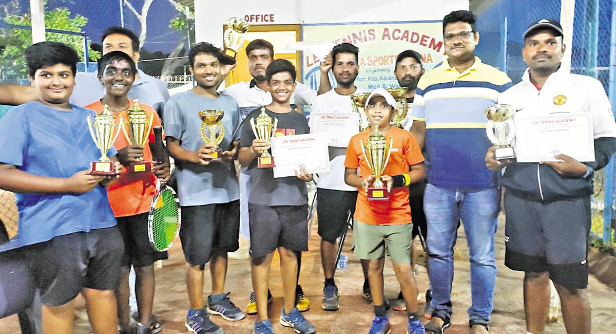 Double delight for Parthiv at Leo Tennis Tournament