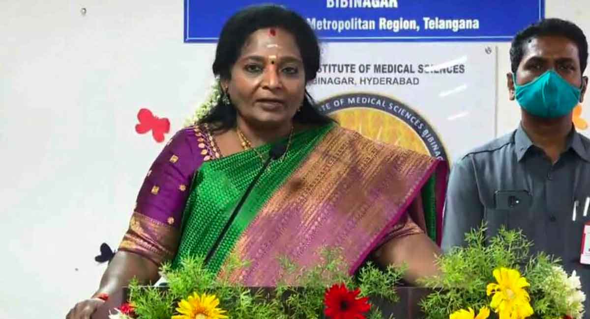 Governor Tamilisai Soundararajan to tour RGUKT-Basar on Sunday