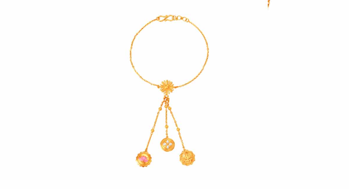 Have you checked out Tanishq’s exclusive collection of Lumba Rakhis?