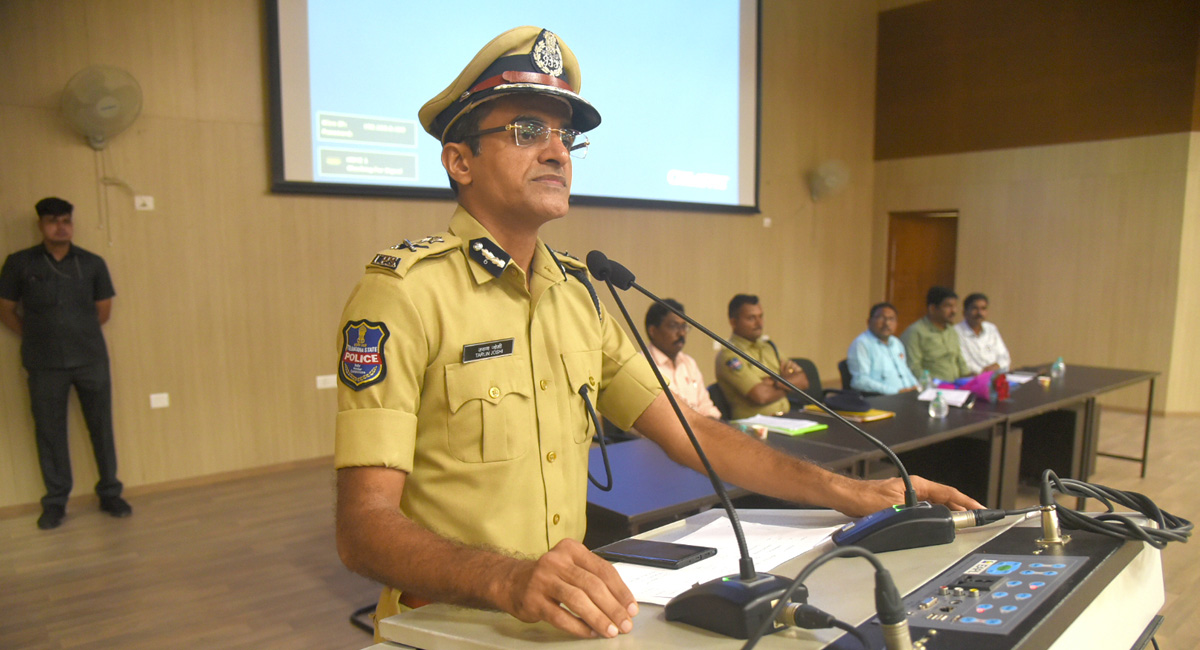 Foolproof arrangements for police constable exam in Warangal