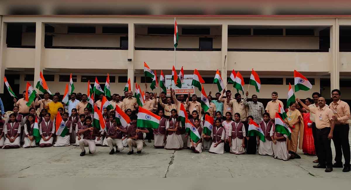 Telangana: ‘Har Ghar Tiranga’ campaign launched by BDL