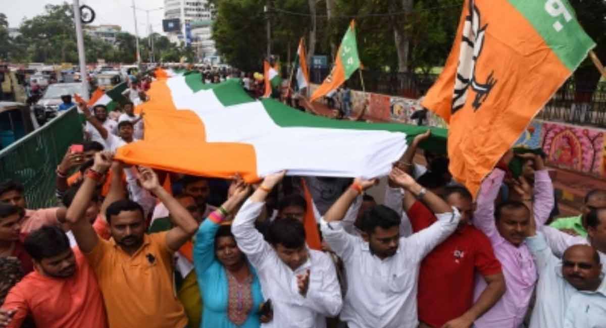 UP BJP’s ‘Tiranga Yatra’ begins today