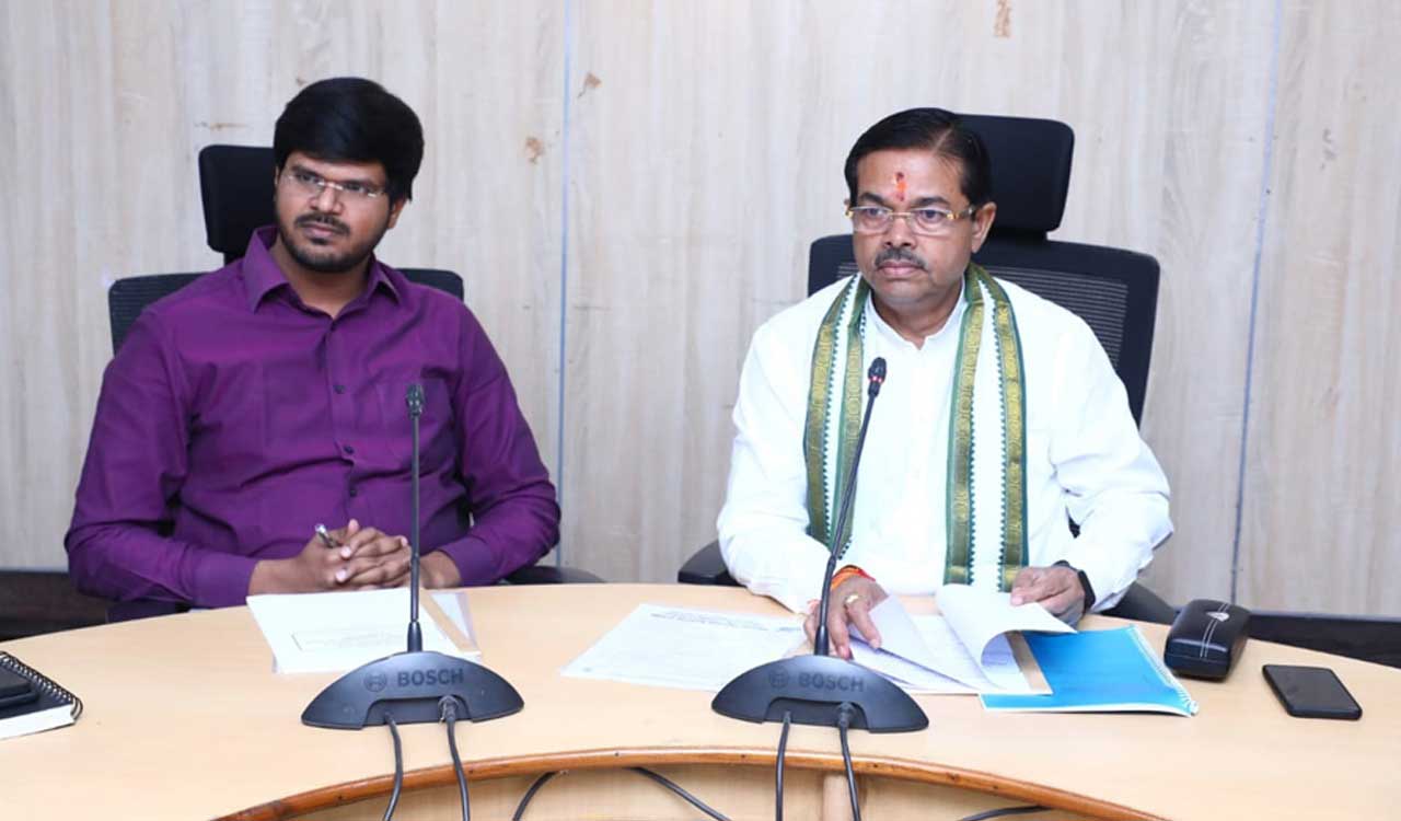 Khammam: Implement Central schemes effectively, union Minister tells officials