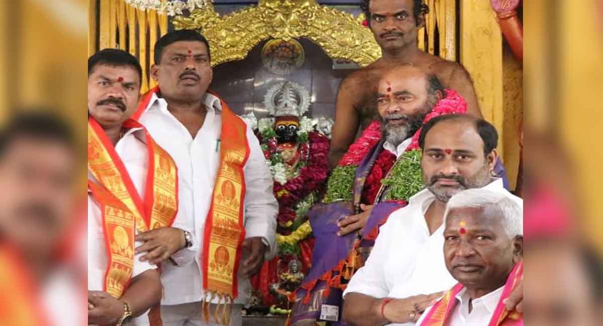 Patancheru devotee launches his 18th pilgrimage to Tirumala on foot