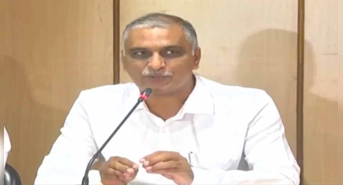 Harish Rao slams Niti Aayog for covering up failure, misleading statements