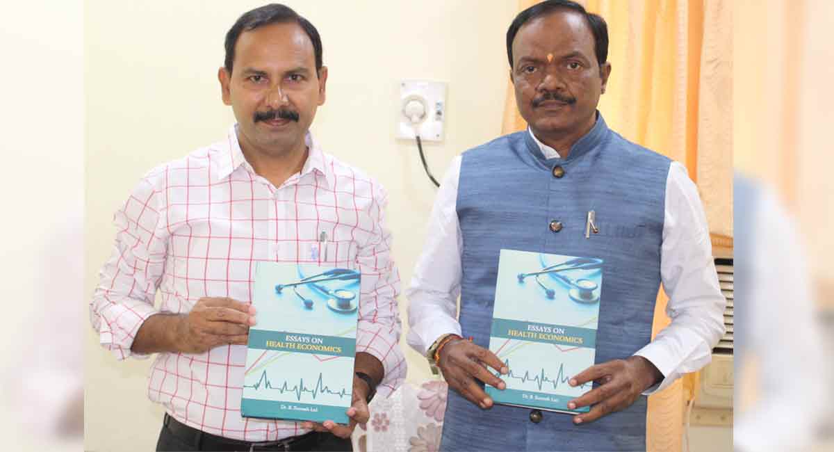 Warangal: Kakatiya University VC releases book on health economics
