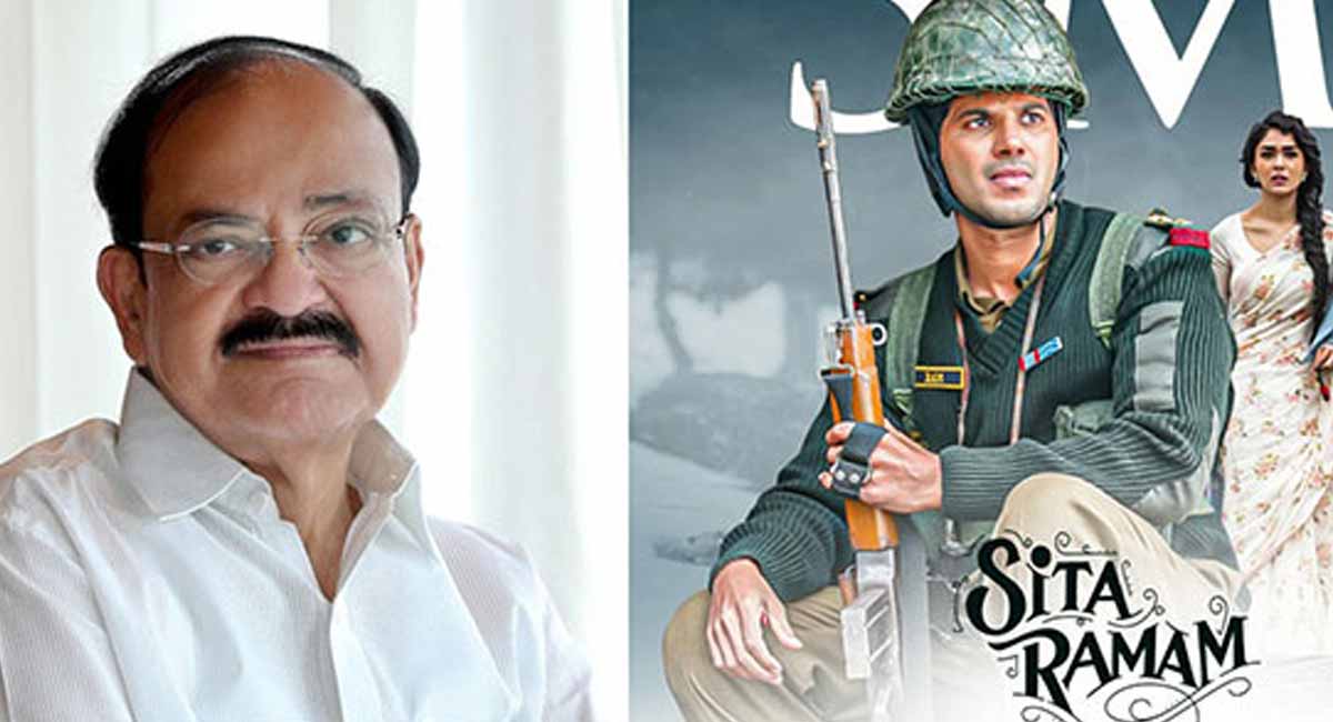 Venkaiah Naidu praises Dulquer Salmaan’s ‘Sita Ramam’