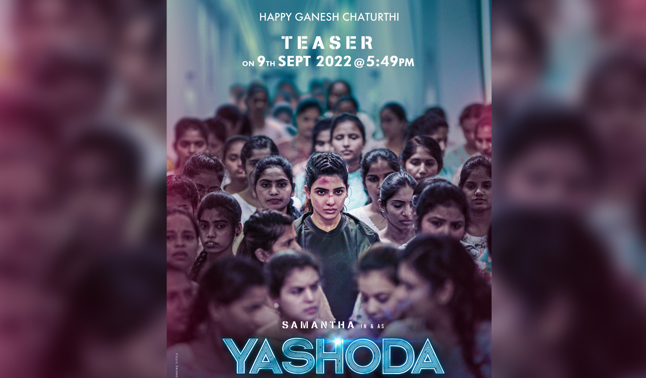 Samantha drops intense poster of her next, ‘Yashoda’