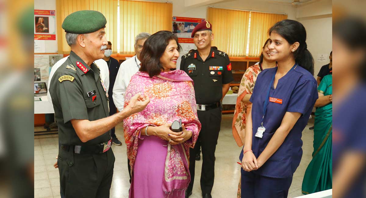 Southern Army Commander Lt Gen JS Nain visits Hyderabad