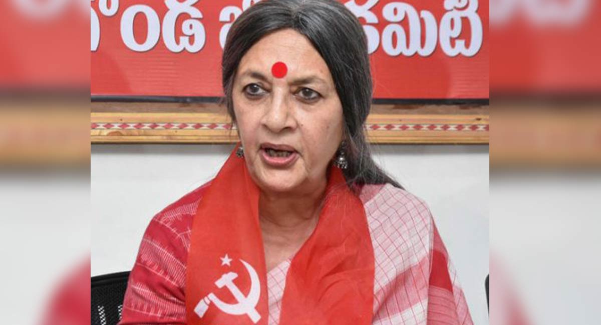 Brinda Karat slams Centre over CBI raids , says opposition parties being targeted