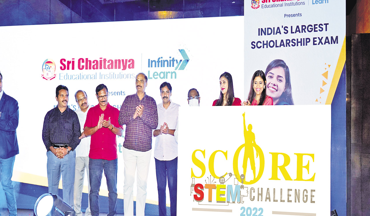 Sri Chaitanya launches India’s largest Scholarship Exam