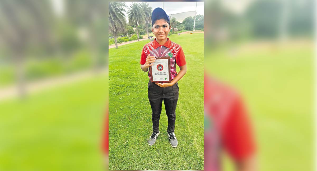 Golf Tour Charminar Challenge: Amulya wins Best Upcoming Player Award