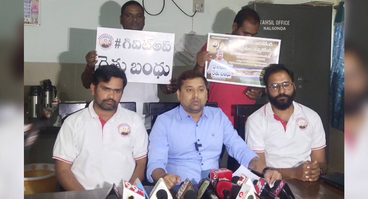 Farmers First Foundation urges govt to limit Rythu Bandhu upto five acres