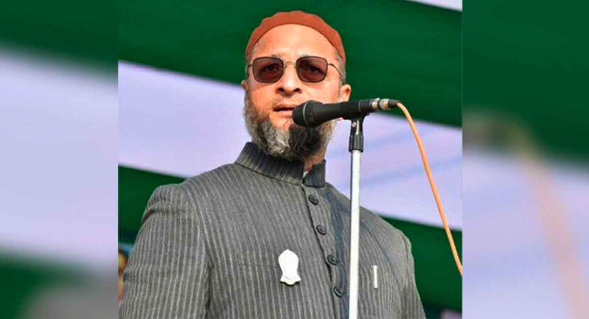 Owaisi lodges complaint against BJYM leader for derogatory comments