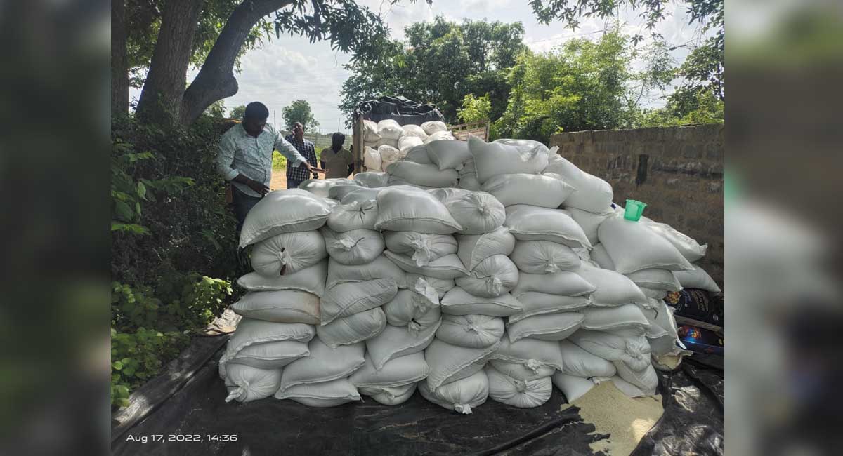 Two held, Rs 1.50 lakh worth PDS rice seized near Hanamkonda