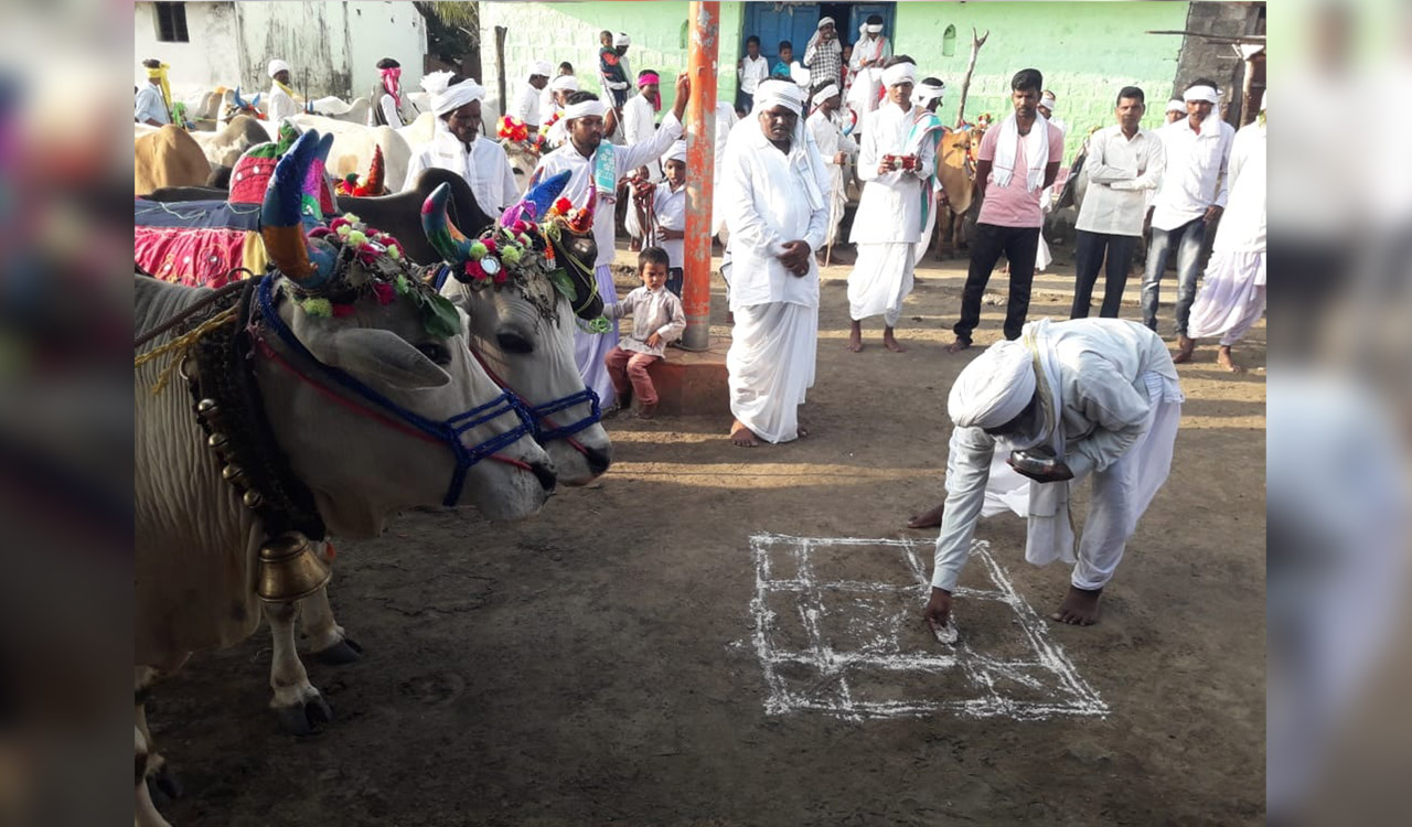 Farmers celebrate Polala festival with vivacity in erstwhile Adilabad