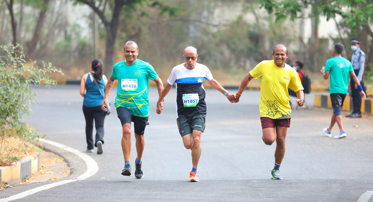 Keep running and stay active despite your age