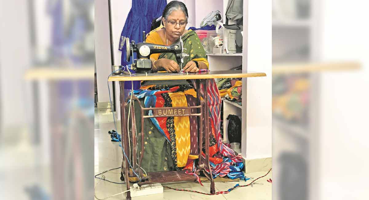 Hyderabad: Stitching success story at sweet sixty