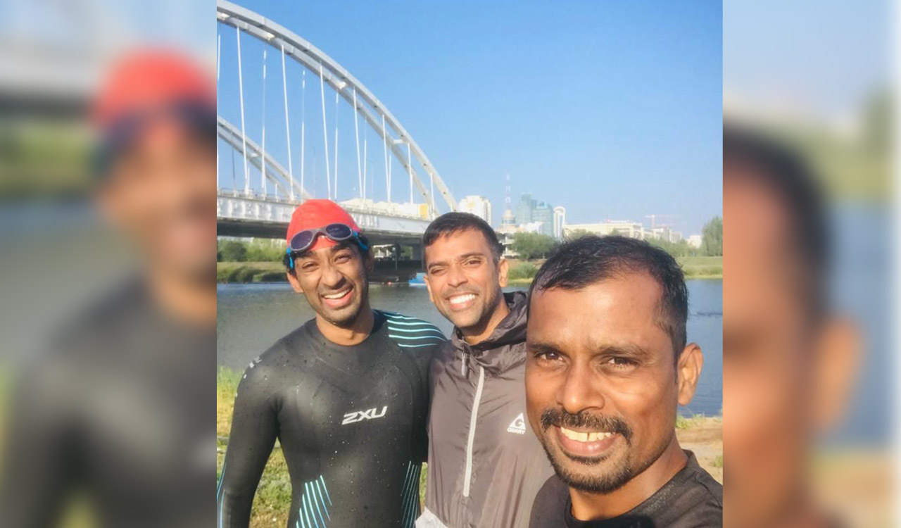 Hyderabad trio complete Ironman 140.6 triathlon