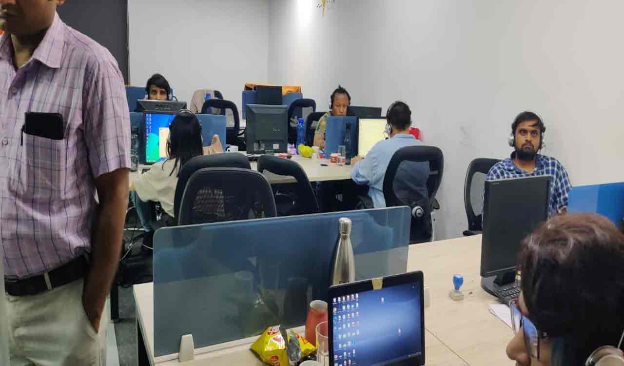 Gurugram: Fake call centre duping US citizens busted, nine held