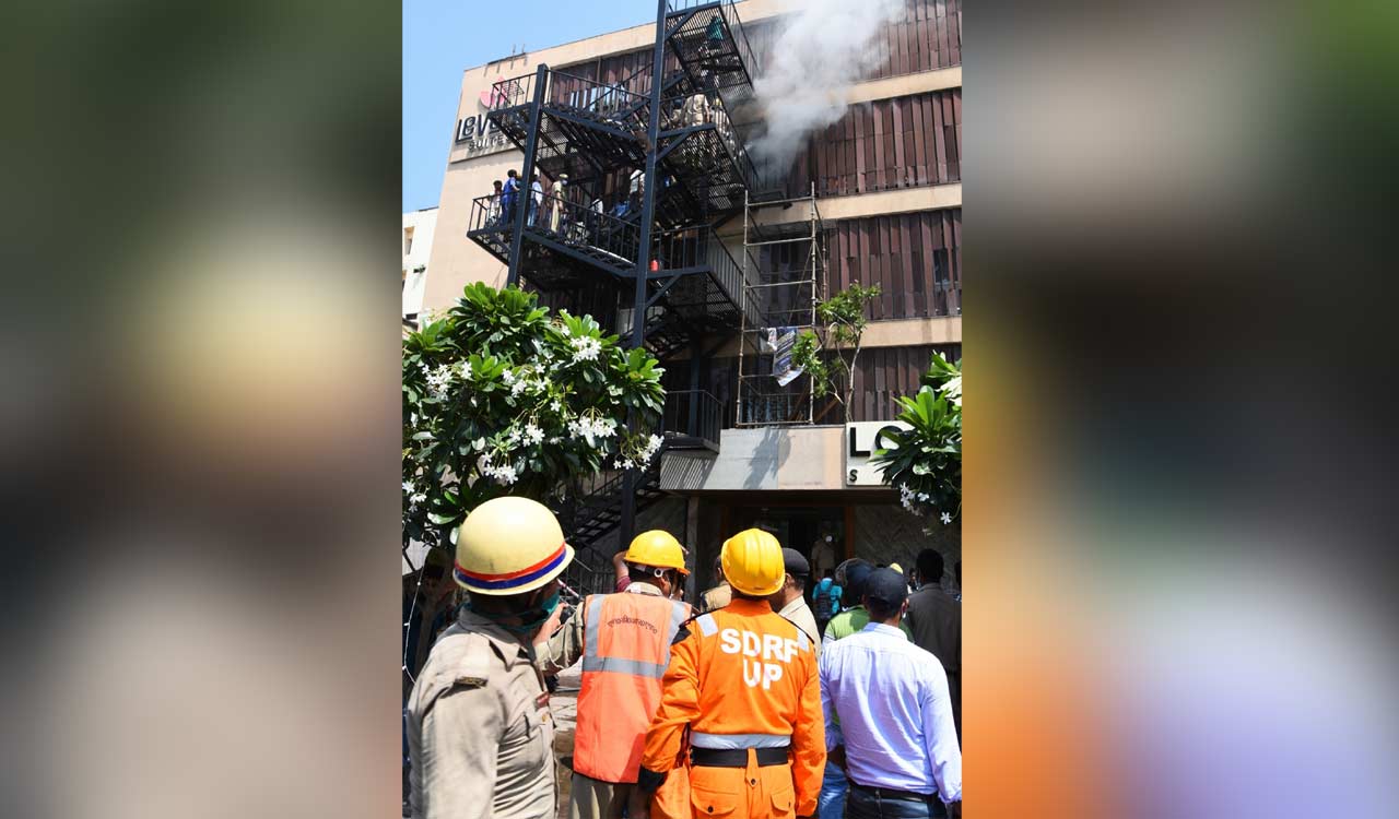 4 killed, 7 injured as fire breaks out in Lucknow hotel