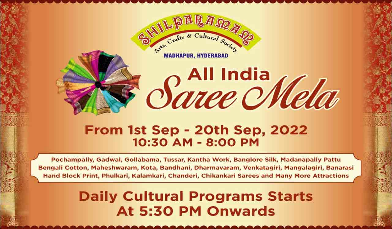‘All India Saree Mela’ in Hyderabad at Shilparamam