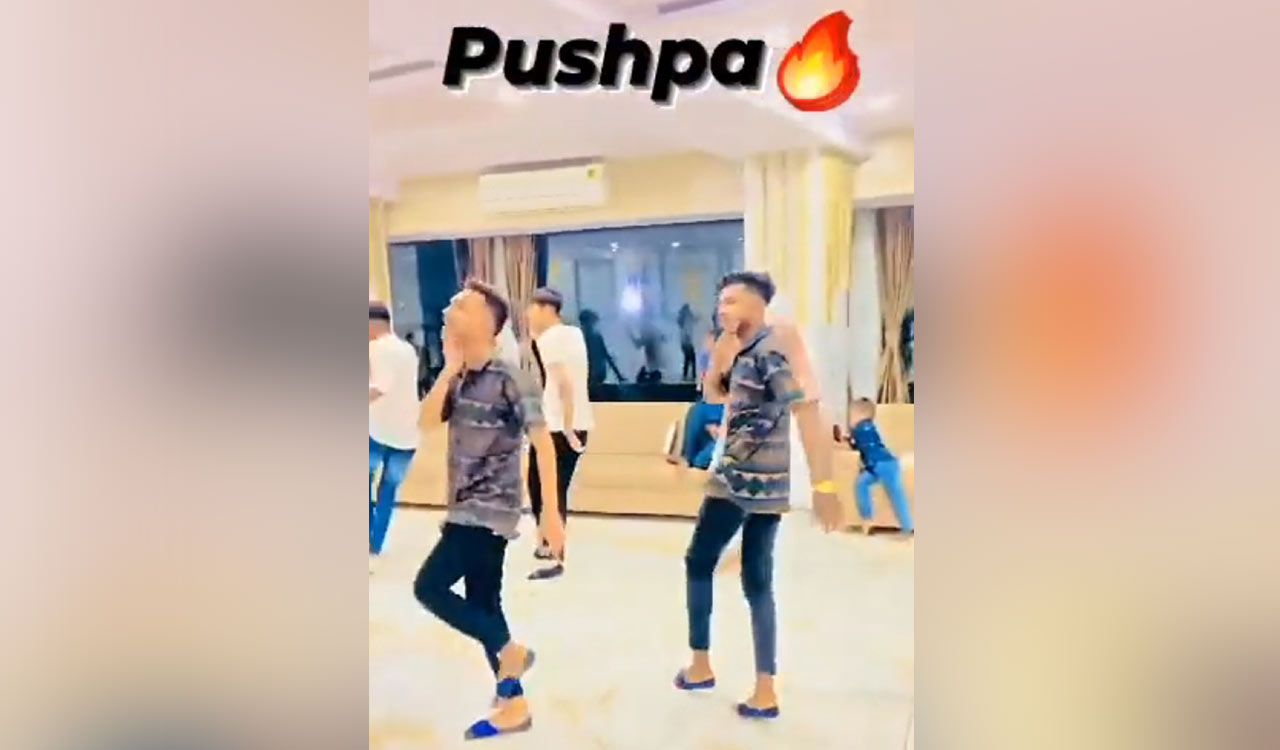 Allu Arjun’s ‘Pushpa’ fever took over Navaratri while fans recreated signature dance steps in Garba style