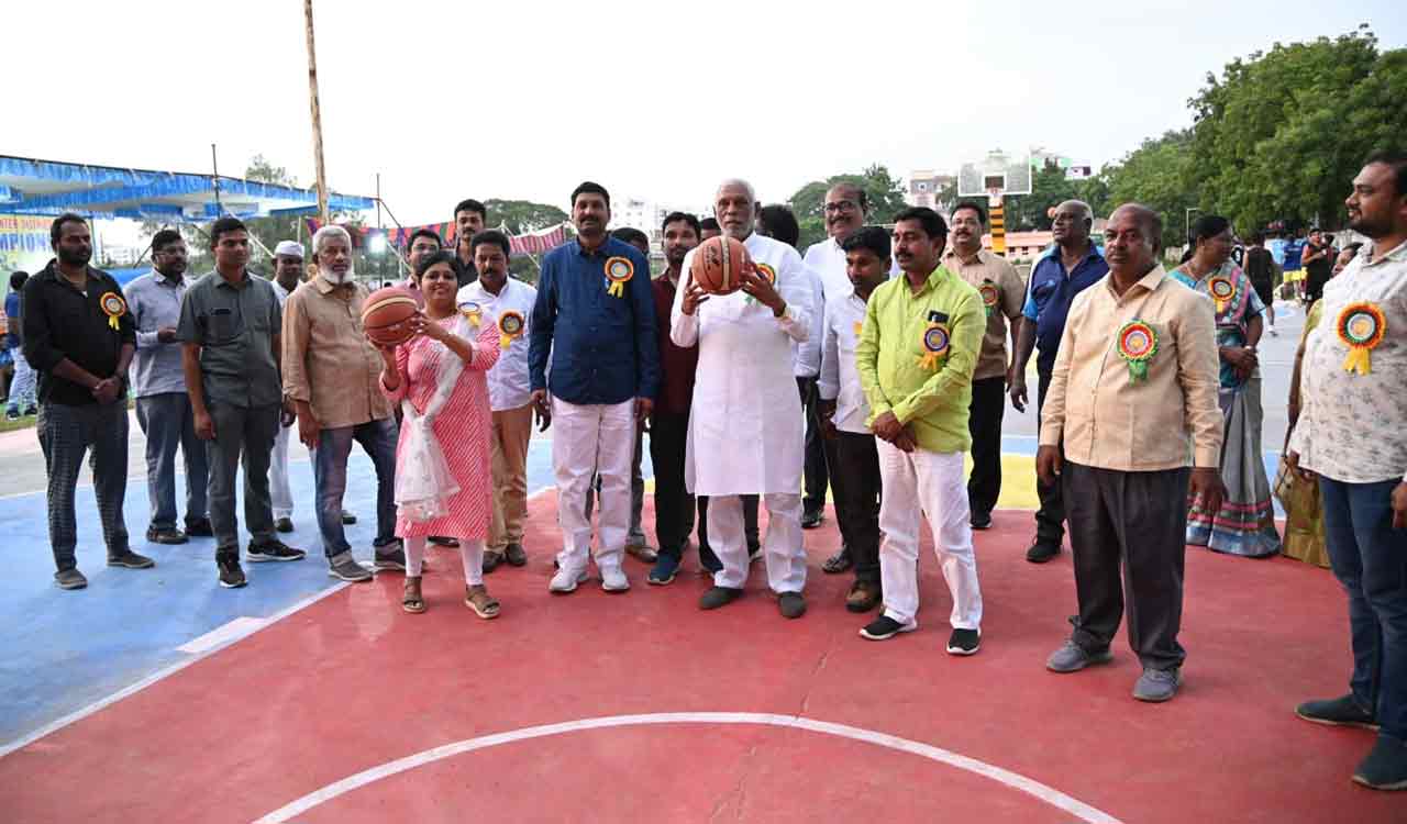 State-level basketball championship begins in Mancherial