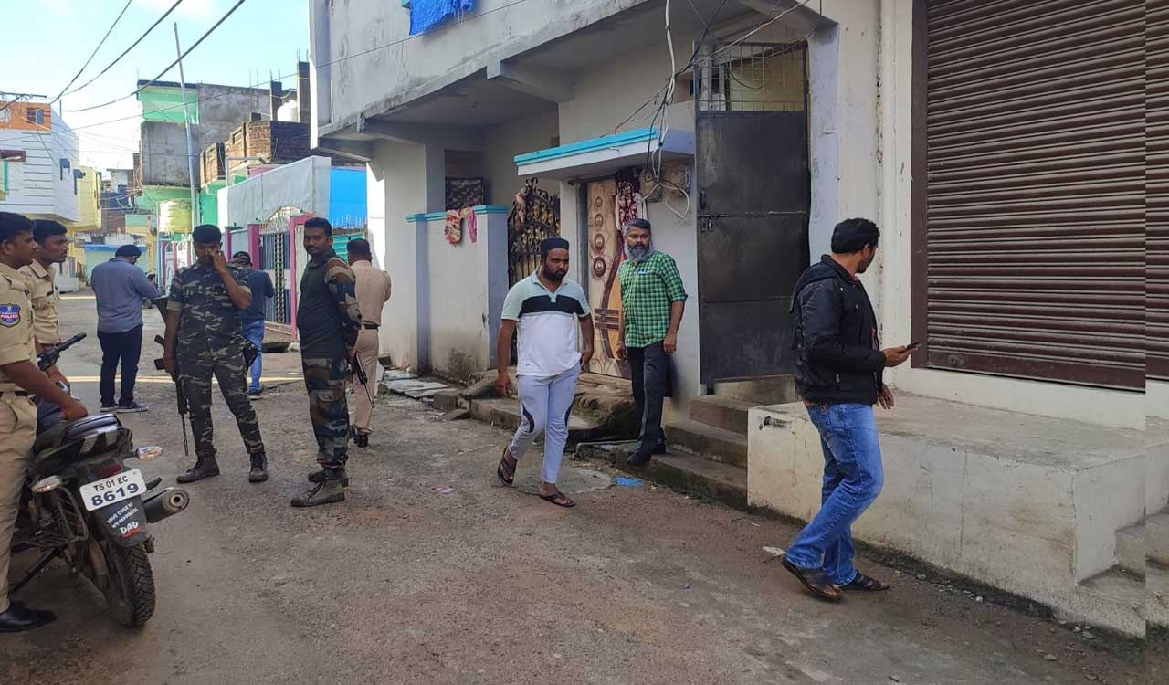 NIA conducts searches in Bhainsa