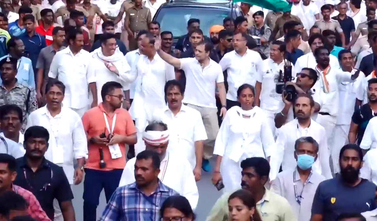 Bharat Jodo Yatra Day 4: Congress resumes ‘Padayatra’ from TN’s Mulagumoodu