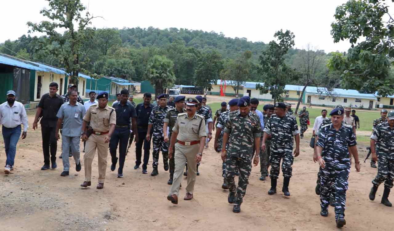 Kothagudem: DGP launches CRPF camp in Cherla