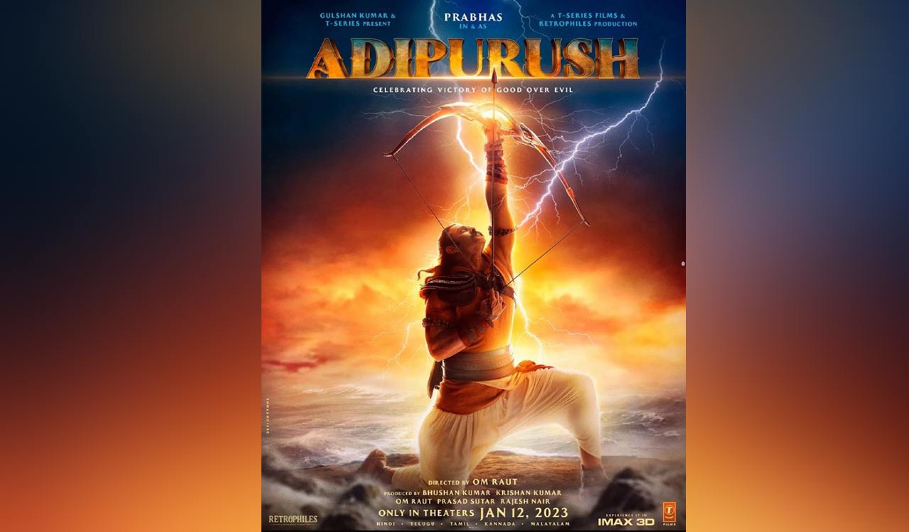 Check out Prabhas’ Lord Ram look from his upcoming movie ‘Adipurush’