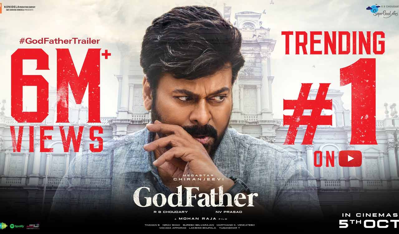 Chiranjeevi’s ‘GodFather’ Telugu theatrical trailer thrills fans