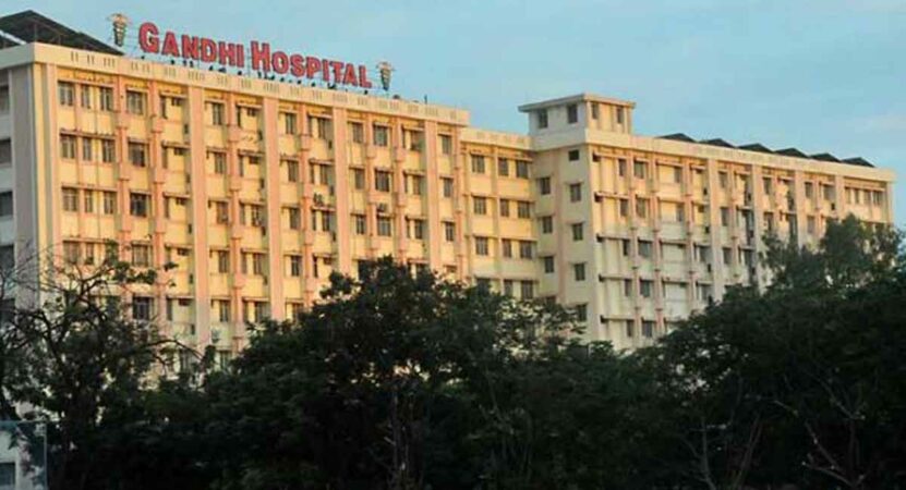 Man who stole ambulance from Gandhi hospital nabbed
