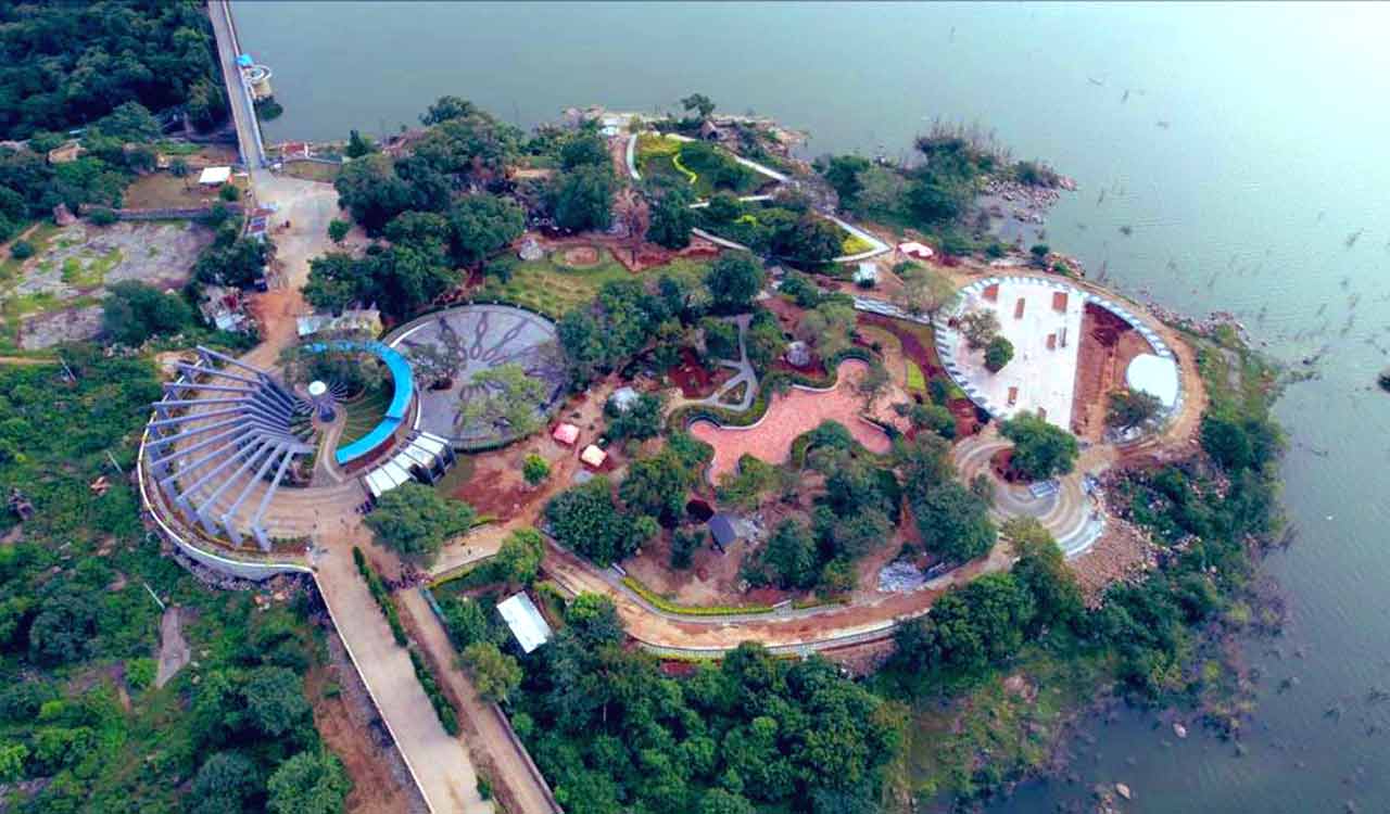Gandipet park ready for inauguration