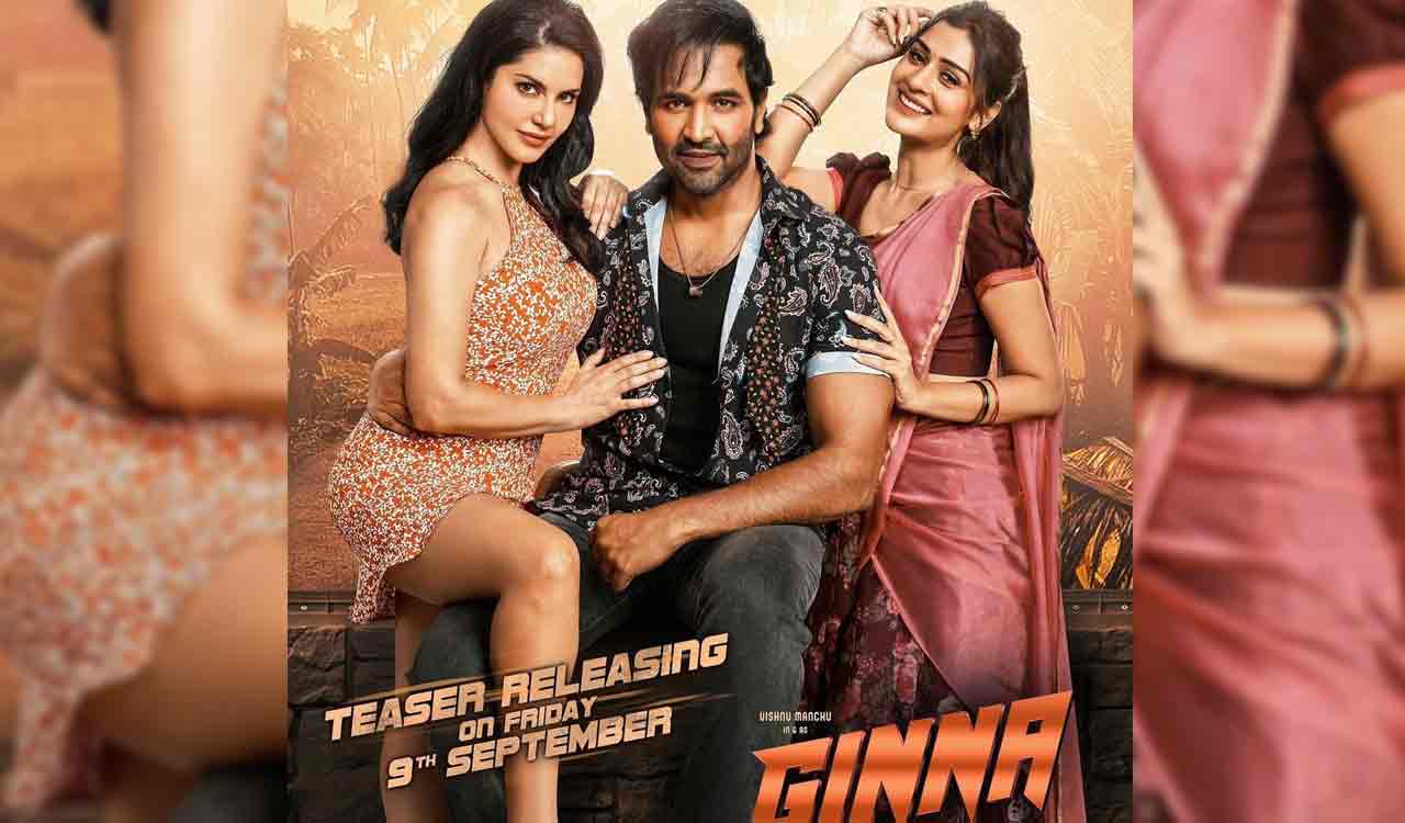 Vishnu Manchu launches ‘Ginna’ teaser along with Payal Rajput and Sunny Leone