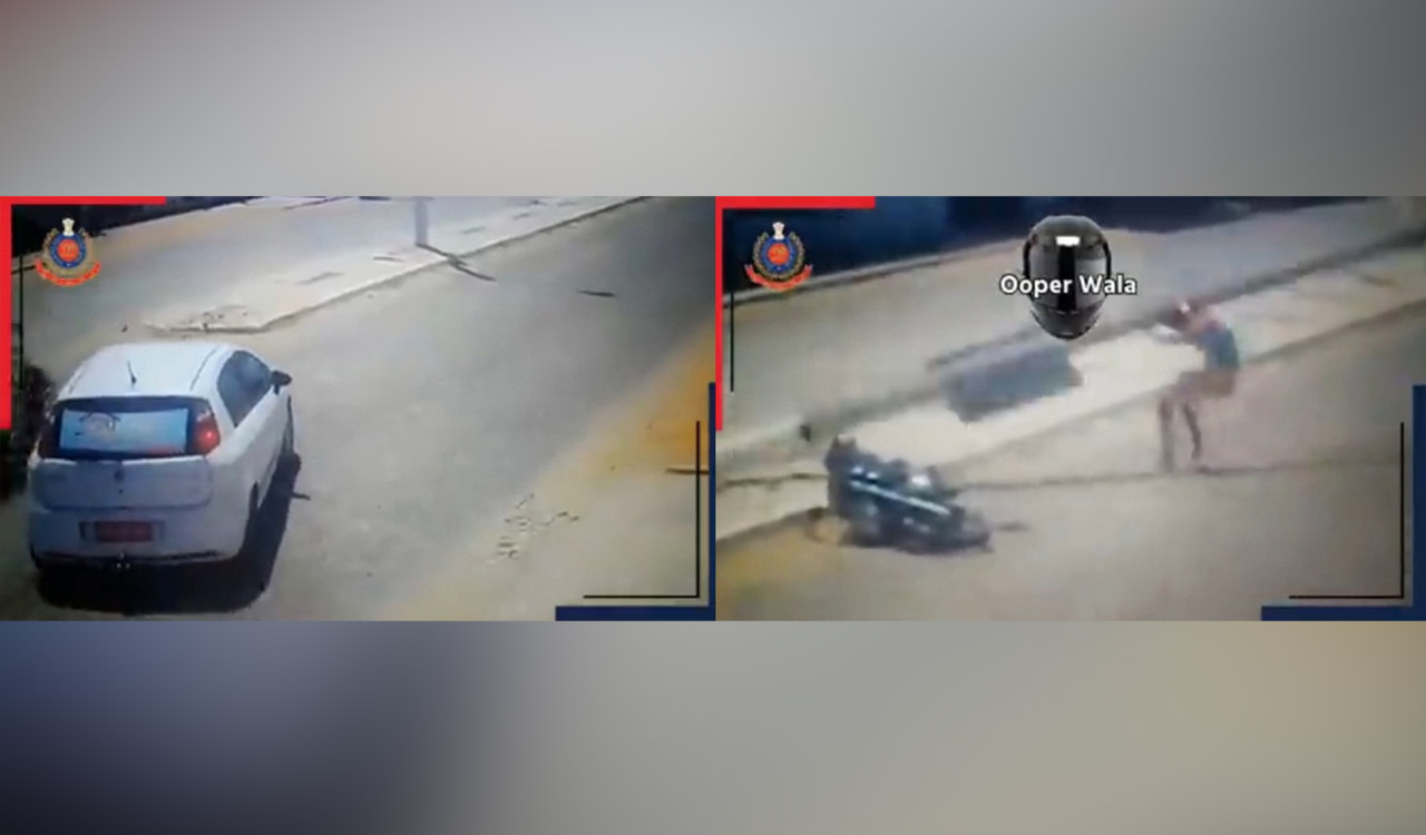 ‘God helps those who wear helmet’, Delhi Police share video to promote safety