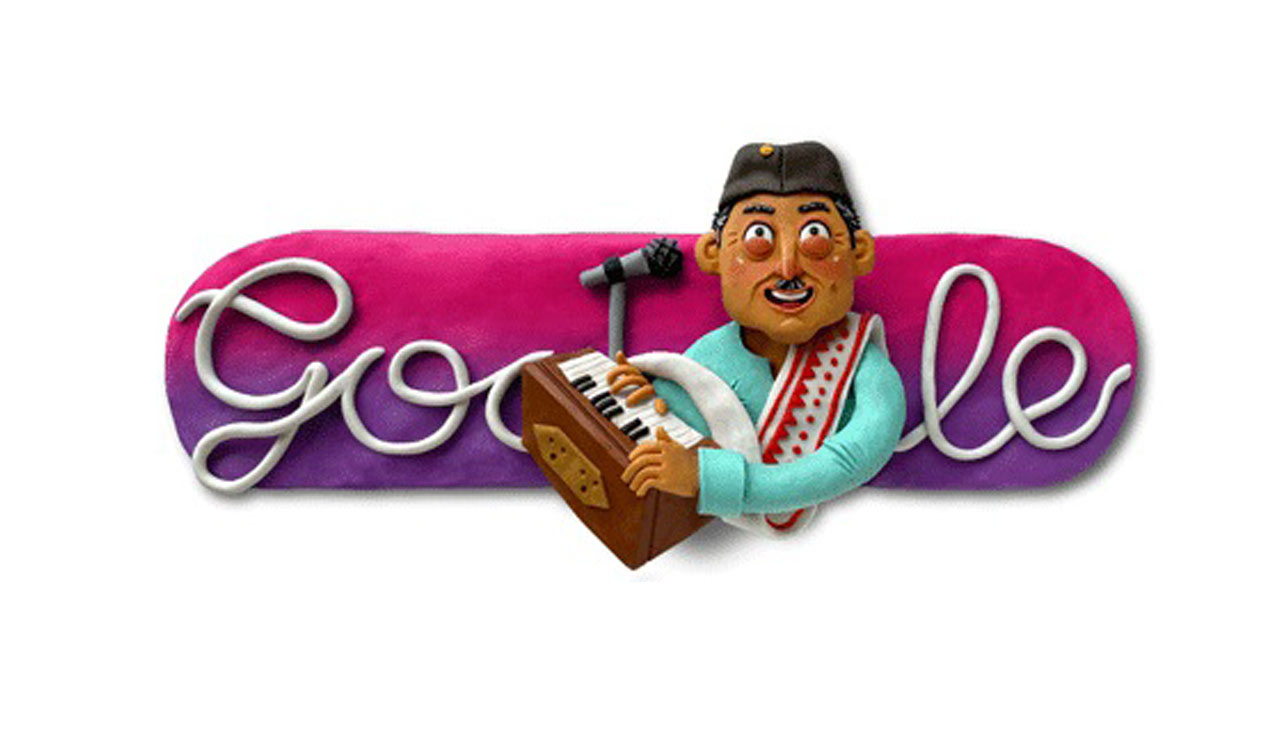 Google Doodle celebrates 96th birth anniversary of Bhupen Hazarika