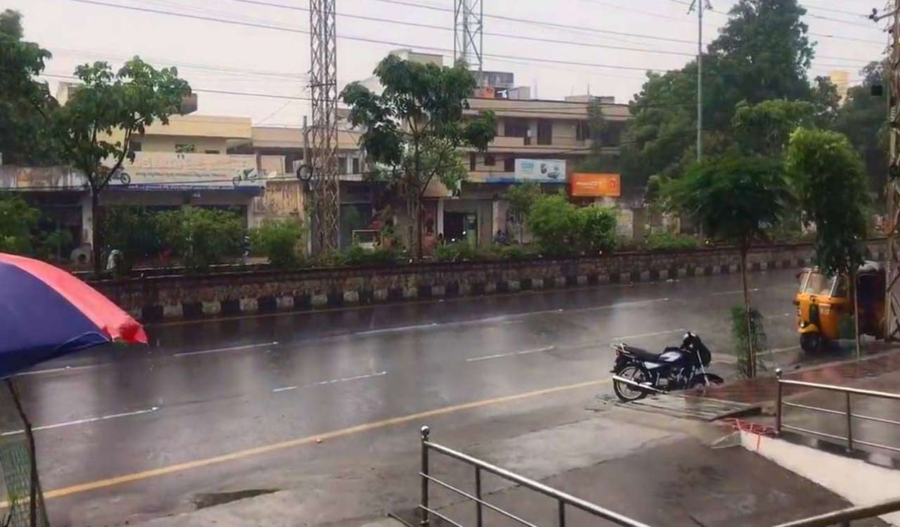 Heavy rain recorded in old Karimnagar